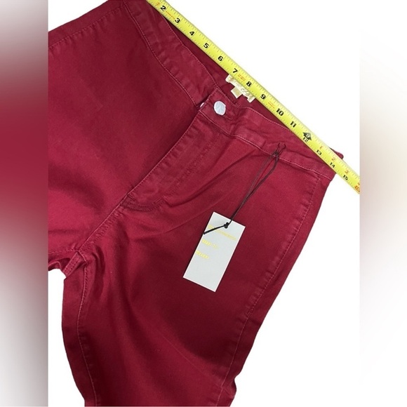 Home Folk Burgundy Flare Jeans - Picture 10 of 16